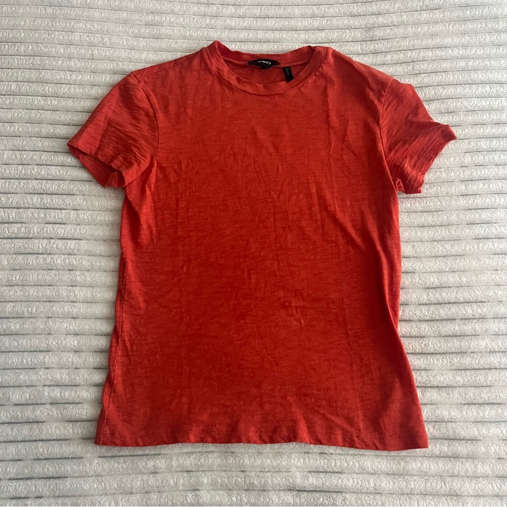 Theory Orange Tee